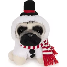 Gund Doug The Pug Muñeco De Nieve De Felpa Perro De Peluche