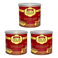 Kit 3 Goiabadas Cascão Cremosa Zélia 800g