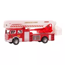 Camion Bombero A Friccion Faydi 624-0044 Color Rojo