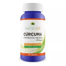 Curcuma + Pimienta Premium 90 Tabletas