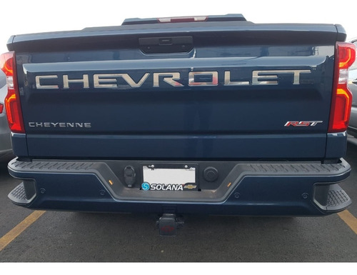 Letras Logo Tapa Batea Chevrolet Cheyenne Silverado 2019-23 Foto 6