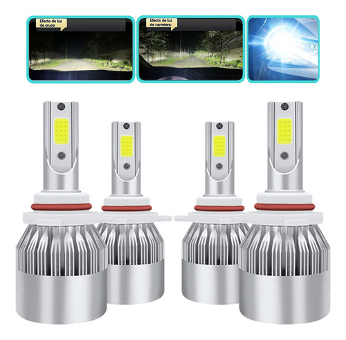 Luz Trasera Led De 4 Piezas Para Chevrolet Corvette C6