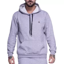 Moletom Liso Masculino E Feminino Blusa De Frio Capuz Heyju