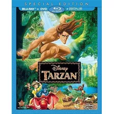 Blu-ray + Dvd Tarzan 1999 Disney