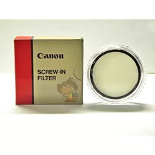 Filtro Canon Uv 52 Mm Screw In Filter Made In Japan