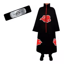 Manto Akatsuki/cosplay/fantasias /naruto/gola Dura