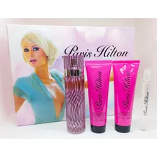 Paris Hilton Est Edp 100ml+10ml+lo90ml+gel90ml Silk Perfumes