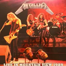 Metallica Lp Live In Mountain View 1989 Vinil Black 02-lps