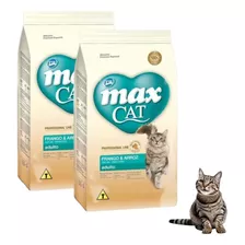 Ração Max Cat Profissional Line Adulto Frango E Arroz 6kg