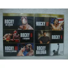 Dvd Saga Rocky 6 Filmes 2 Capas Raro