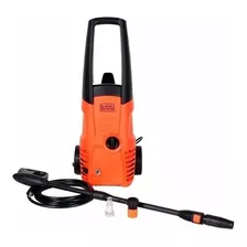 Hidrolavadora Eléctrica Black+decker Pw1300sw Naranja Y Negra De 1300w Con 100bar De Presión Máxima 220v - 50hz