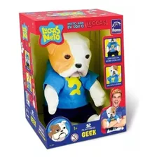 Boneco Pet Infantil Cachorro Filhotinho Geek Luccas Neto