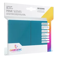 Gamegenic: Prime Sleeves (azul) 100 Unidades 64 X 89mm