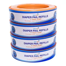 Choicerefill Repuestos De Diaper Genie Pails 4 Pack 