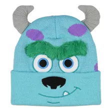 Disney Monsters Inc. Sulley Beanie Borded 3d Personaje Face