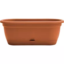 Bloem Lucca Self Watering Window Box Planter W / Saucer (lwb