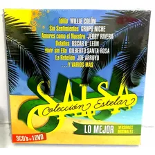 Salsa Colección Estelar Verciones Originales 3 Cds+ Dvd