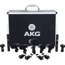 Kit De Microfones P/ Bateria Akg 7 Peças Drum Set Session I