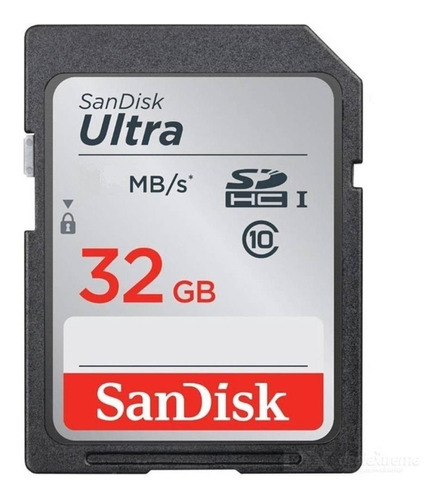 Tarjeta De Memoria Sandisk Sdsdunr-032g-gn6in  Ultra 32gb