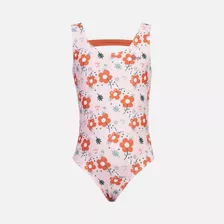 Traje De Baño Niña Pipa Swimwear Print Rosa Lippi