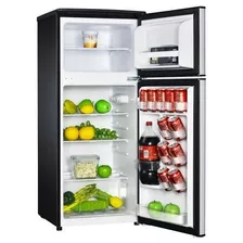 4.5cu. Mini Refrigerador De 2 Puertas Acero Inox. Congelador