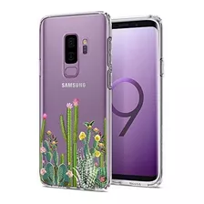 Caso Unov Para Galaxy S9 Plus Transparente Con Diseño De La 