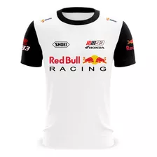 Camiseta/camisa Marc Maquez Redb Branca - Motogp - Piloto