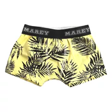 Boxer Marey 5021 De Niño Algodón Y Lycra Hojas Pack X 2