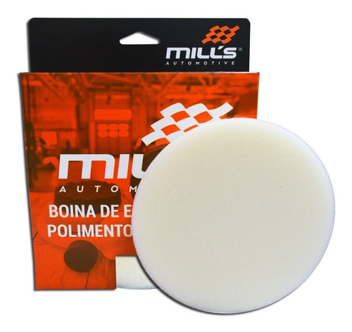 Boina De Espuma Branca (agressiva) Mills 127 Mm (5 )