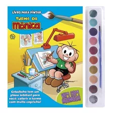 Livro Turma Da Monica Livro Para Pintar 02 - Cebolinha