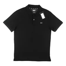 Playera Polo Para Hombre Dkny Dk00pl631-black Original