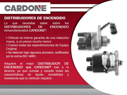 1 Distribuidor Subaru Gl H4 1.8l 87 Al 89 Cardone Reman Foto 6