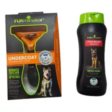 Furminator Perro Mediano Pelo Corto+gratis Shampoo Furminat 