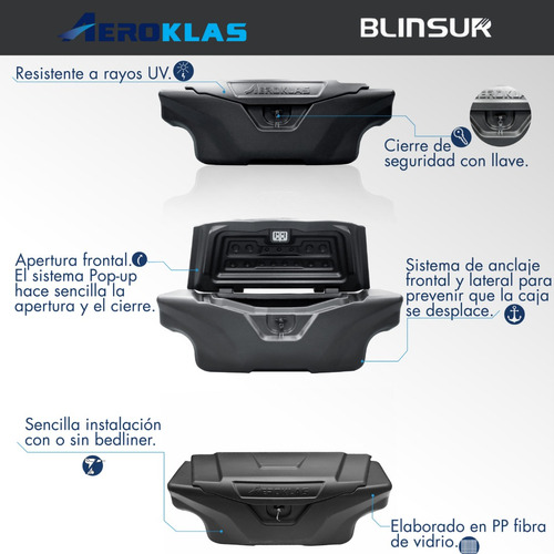 Caja De Herramientas Gravity Toyota Tacoma 2005 - 2022 + Foto 4