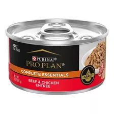 Alimento Para Gatos Húmeda Res Y Pollo 24 Latas De 3 Oz