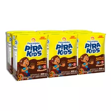 Pack 6 Achocolatado Piracanjuba Pirakids 200ml - Kit 6x200ml