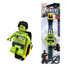 Reloj Niños Digital Infantil Hulk Hombre Increible Avengers