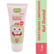 Gel Dental Infantil Vegano Dentinhos Limpinhos Bioclub 70g