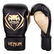 Guantes De Boxeo Contendiente Venum Negro - Gold 14 Oz