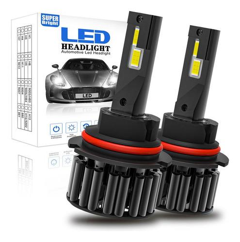 S Kit De Focos Led 8000lm Luz Alta Y Luz Baja Para Mercury