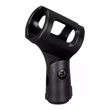 Soporte Pipeta Para Microfono Dinamico Akg Sennheiser Shure Color Negro