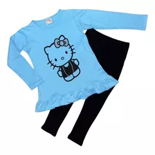 Conjunto Polera+calza Hello Kitty S121143-19