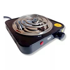 Fogareiro Eletrico Cooktop Portatil 110v 1 Boca 1000w Preto