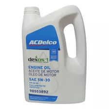 Bidon 4l Aceite Sintetico 5w30 Dexos 1 Gen 3 Acdelco