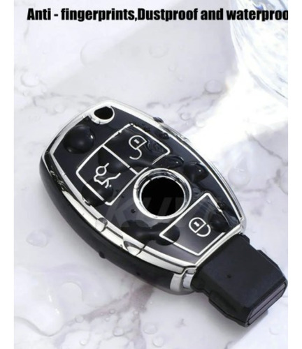 Funda Carcasa Llave Para Mercedes Benz Clase A-c Clk Cls Amg Foto 6