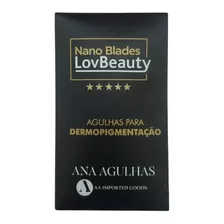 10 Lâminas Lovbeauty 18u 0.18mm Flexível Nano Blade Tebori