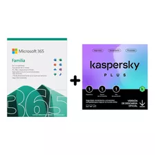 Microsoft Office 365 Family + Antivirus Kaspersky Plus 