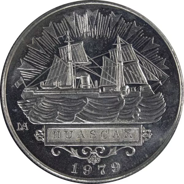 Moneda 5 Mil Soles Plata 1979