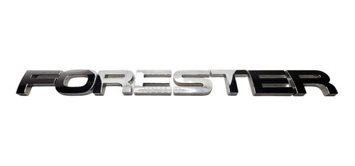 Emblema Subaru Forester 2008-2012 Trasero Letras Original Foto 2