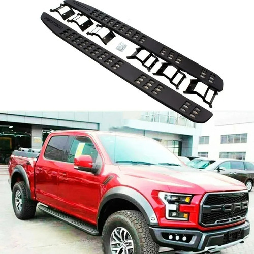 Estribos Metal Ford F-150 Lobo Raptor 2015-2022 Foto 3